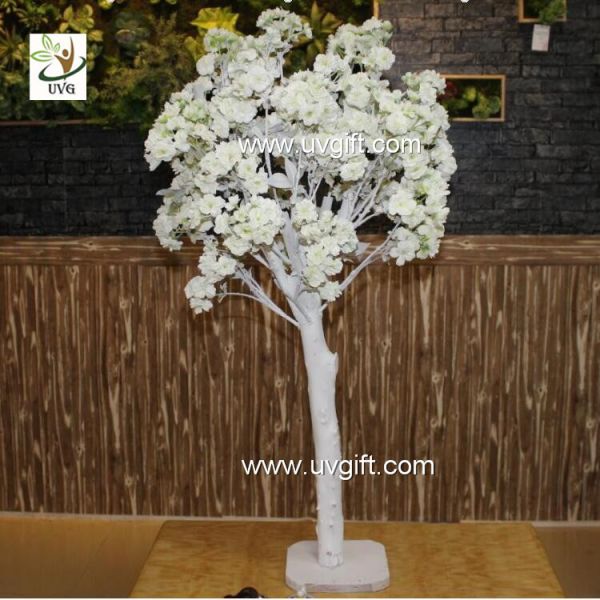 UVG CHR122 Natural Wood Trunks Indoor Home Decorative Artificial Tree with