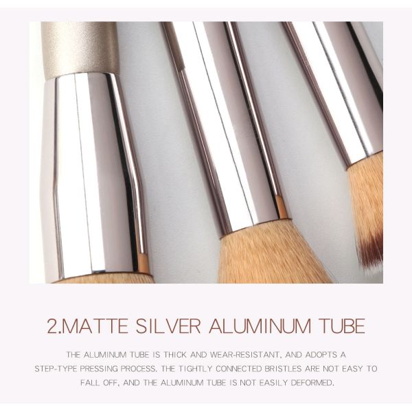 Wholesale Many Kinds of Make Up Brushes Ten Pieces One Bag for Women Make Up