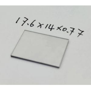 MPCVD Rough Square Cvd Diamond Wafers Diamond Plates 14x14x0.4mm Optica Grade