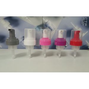 White And Clear Plastic Foam Pump For Foaming Liquid Colourfull 43/410 Neck Size