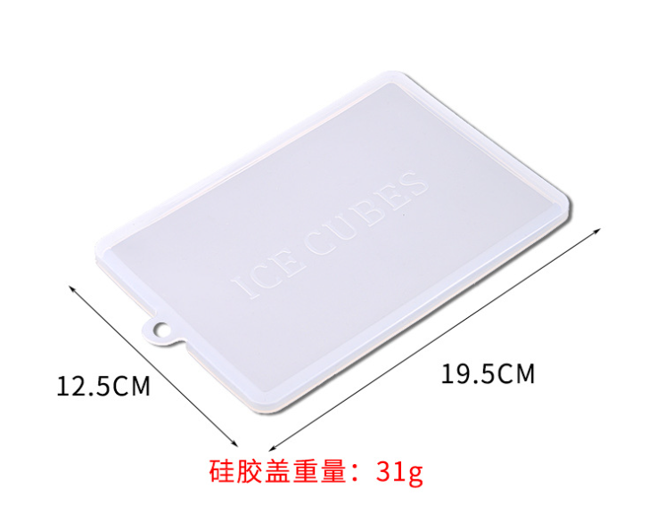 Food Grade Silicone Ice Cube Trays with Lids 15 Cavity and 24 Cavity Easy Release Molds