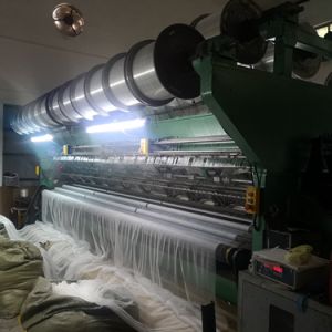 High Speed Raschel Warp Knitting Machine with ONE YEAR Warranty and 110''-340'' Working Width for Mosquito Net Production