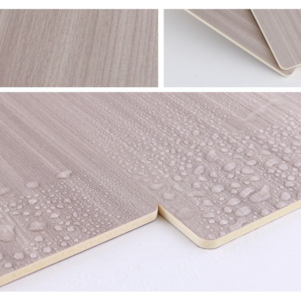 Waterproof And Moisture-Proof Bamboo Charcoal Fiber Board With Wood Grain