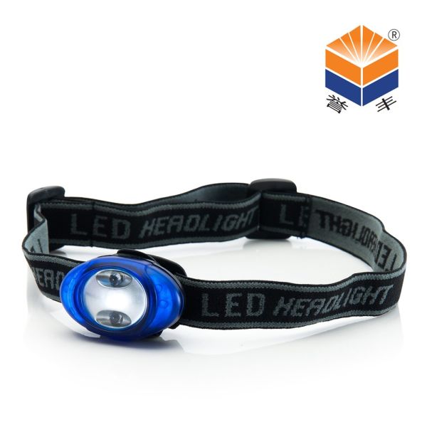 2 led Head led lamp headlight ultra-bright light headlamp headlights in ABS material