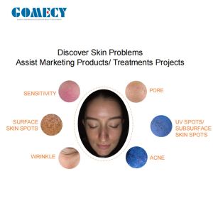 GOMECY Magic Mirror Face Skin Test Machine Analyzer Skin Scanner Skin Analysis