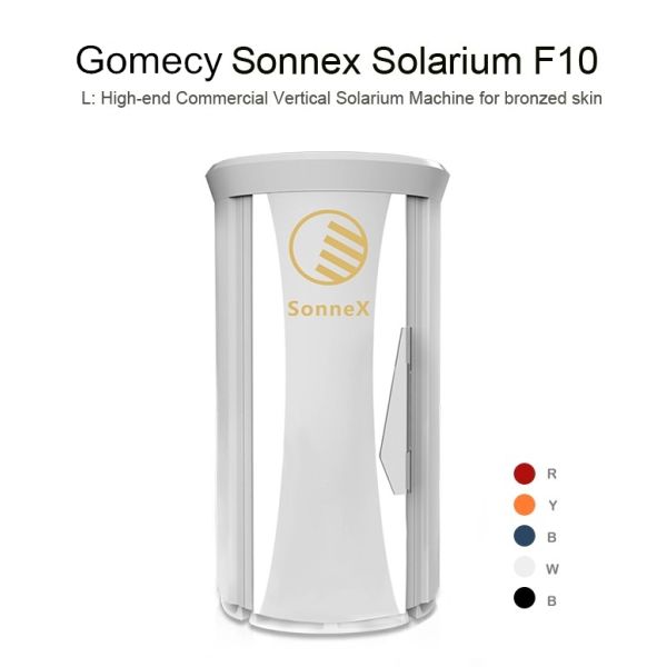 Standing Solarium Panel Sun Tanning Beds With Timer Tanning Lotion