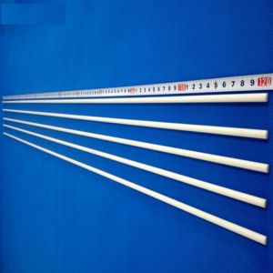 China Extruded Aluminum Oxide Ceramic Rod Parts Components Easy Machinable Anti Corrosion on sale