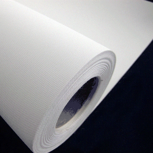 Quality Instant Dry Canvas Printer Paper , Inkjet Cotton Printable Canvas Roll wholesale
