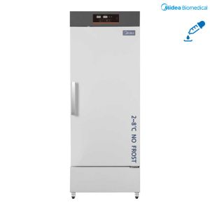 China MC-5L416C Medium Scale 416L Inverter Compressor Medical Vaccine Refrigerator Freezer with Solid Door on sale