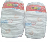 China Magic Tapes SAP Printed Disposable Baby Diapers Soft Breathable on sale
