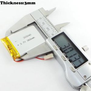 3.7v 300mah Lithium Polymer Battery Pack 303040 Lp303040