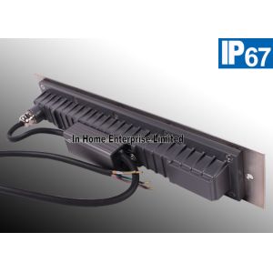 18w Rgb Rectangular Underground Lighting Fixtures Patio Eco - Friendly