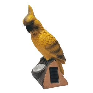 Solar Powered Resin LED Lawn Light 1*White LED Solar Panel 5.4*3.1cm Polycrystal