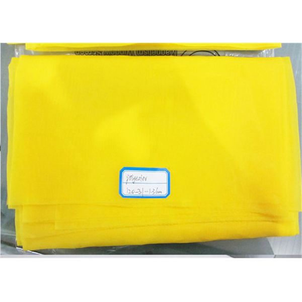 Plain Weave High Accuracy Polyester Mesh Screen Used For Filtering , Custom