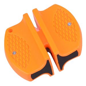 Portable Plastic 2 Stage Knife Sharpener Camping Tools With Dry And Clean