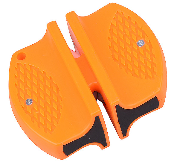 Portable Plastic 2 Stage Knife Sharpener Camping Tools With Dry And Clean