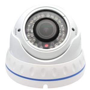 4-9mm Manual Zoom Lens Weatherproof Surveillance LED IR Vandal Proof Dome Camera
