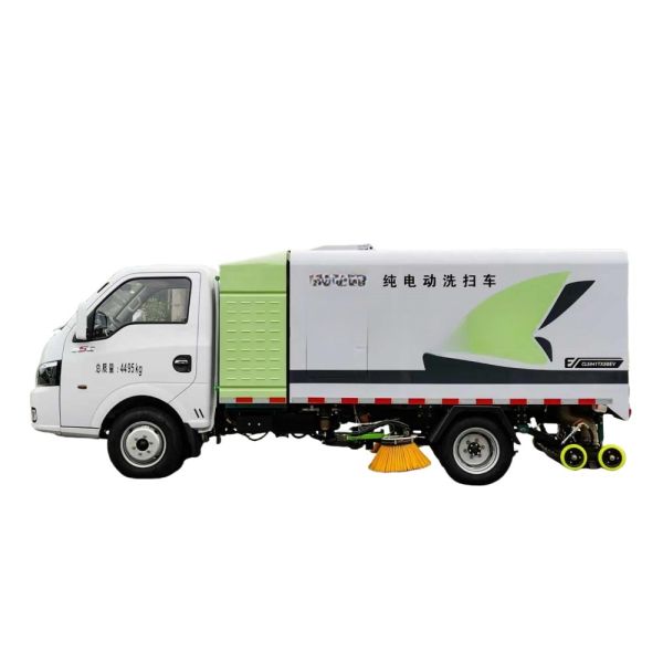 Quality Pure Electric Dongfeng Small Multi-functional Road Sweeper with Low Cleaning Cost and Good Cleaning Effect wholesale