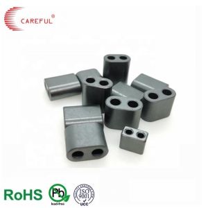EMI Suppression Core NiZn Material Multi Aperture RF Balun Core With Two Holes