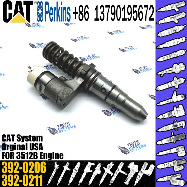 CAT Diesel 3512B Engine Common Rail Fuel Injector 250-1306 20R-1269 20R-1270 392-0206
