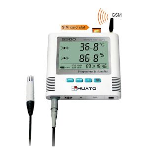 S500 Gsm Based Data Logger , Sms Temperature Alarm With External Sensor