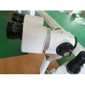 White And Black Zeiss Slit Lamp With LED Lamp 5 Magnifications GD9052L