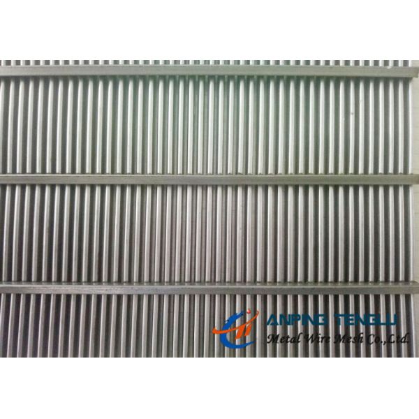 SS304 & SS316 Series, Flat Wedge Wire Screen, 0.05mm-10mm Slot Hole