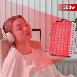 300W Portable Red Light Therapy Panel for Face Skin Care Frequency Range 50Hz