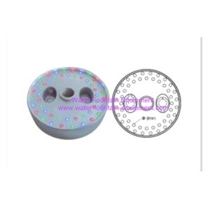 80W LED Atomizer Waterproof Underwater Fountain Lights Ring Light Making Mist