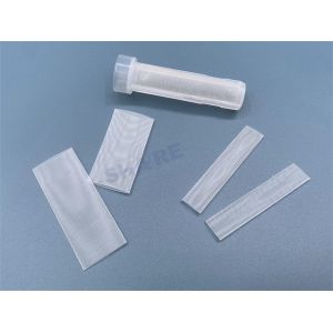 Polyester PET Filter Mesh Welded Tube 40-300μM For Blood Filter Moulding