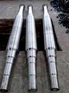 Cheap Diameter 250 - 700mm Length 1500 - 4000mm Industrial Forging Straightening Rollers of Gr15 / 9Cr2 for sale
