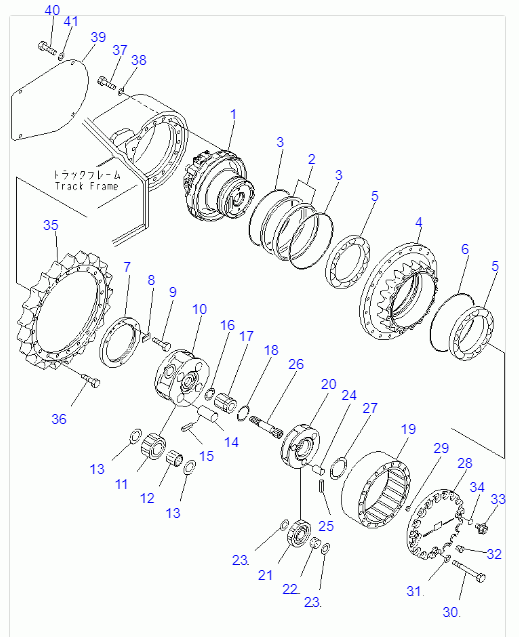 Gearbox Motor Cover 20Y-27-22190 20Y-27-31230 20Y-27-42530