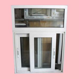Fireproof Construction UPVC Sliding Window And Door Excellent Insulation