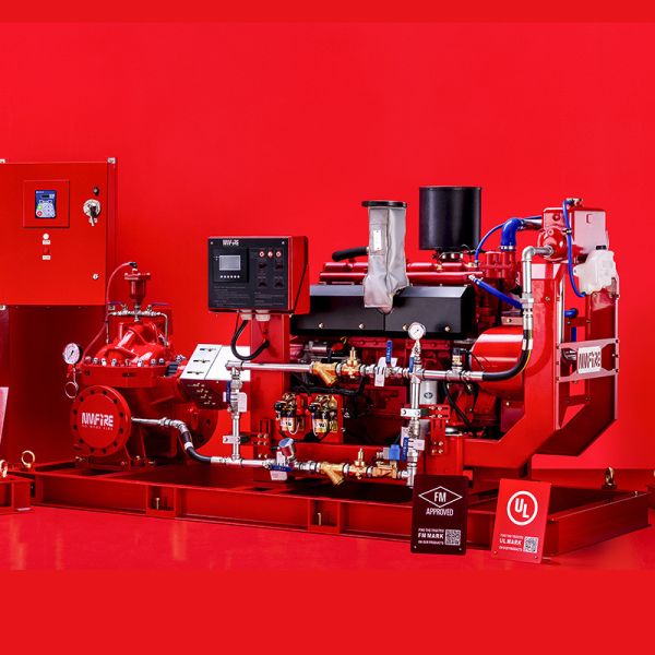 Split Case Fire Pump With Tonatech Controller Centrifugal Fire Pump UL Listed