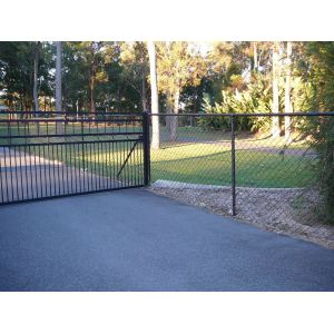 Barbed/barbed selvedge Black Chain Link Fence Cost 1.5mx10x50mmx50mm2.8mm, 29kg