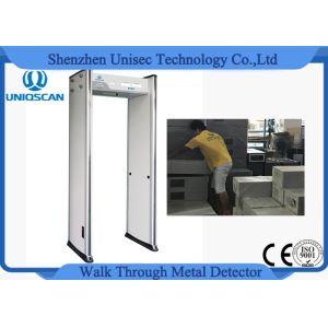 Cheap Popular Full Body Security Walk Through Metal Detector 100 Level Sensitivity for sale