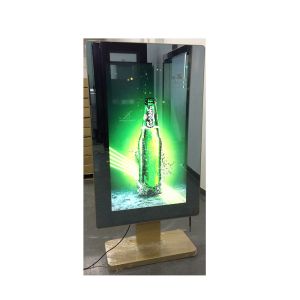 Indoor Standing Digital Signage Kiosk LCD Magic Advertising Smart Touchscreen