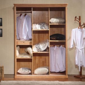 Cheap Modern Style Particle Board Wardrobe With no door for bedroom furniture for sale