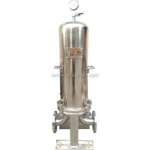 SUS316L Stainless Steel Microporous Membrane Filter Housing for Liquid