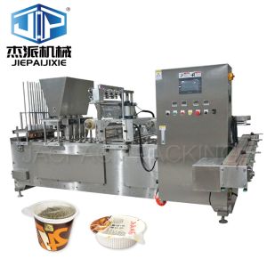 Plastic Cup Filling Sealing Machine with Touch Screen Operation System for