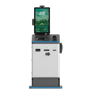 Hotel Self Service Kiosk Check In / Outs Capacitive Touchable 19 Inch Screen