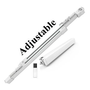 Extendable Length Silent Aluminum Window Curtain Track Motor Accessories