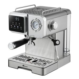 Anbo Digital Professional Espresso Coffee Machine with Milk tank Multifunctional