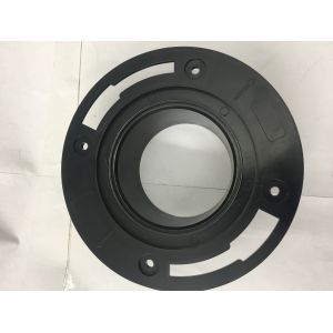 China Plastic Toilet Seal Flange , Toilet Drain Flange Circular Shaped For Drain Waste Vent on sale