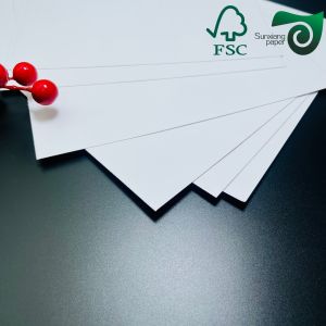 330gsm 310gsm Black Blue Core C2S Board For Making Playing Game Cardboard Art