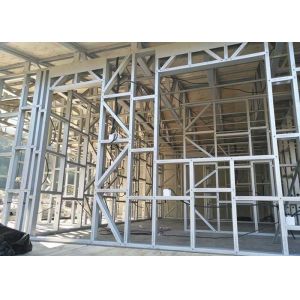 Laminated Anti Wind Wpc Board Ultra Modern Prefab Homes Light Steel Frame House