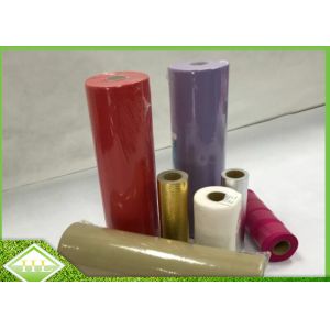 100% PP Virgin Spunbonded Non Woven Perforated Fabric Small Roll For Table
