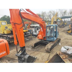China                  Used Good Condition Hitachi Ex120 Secondhand 12 Ton Hydraulic Crawler Digger Hitachi Ex120 Zx120 on Promoition              on sale