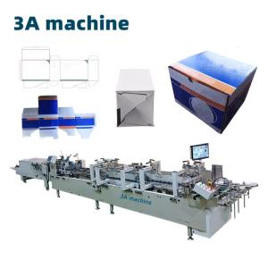 Cheap Automatic Bottom Lock Folder Gluer for Precise Folding and Pasting in 10*1.2*1.3m Size for sale
