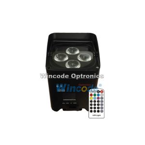 Cheap 4×18W Battery Powered Stage Lights FREEDOM Par 4 Auto Control With 6 / 11 Channels for sale